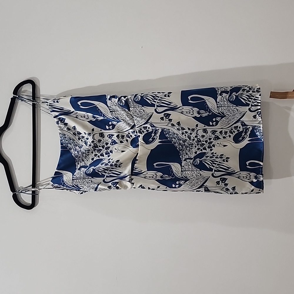 Reformation Encino Avian Silk Dress - Picture 4 of 12